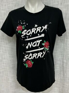 Cold Crush Gray Logo Graphic Tee “Sorry Not Sorry”